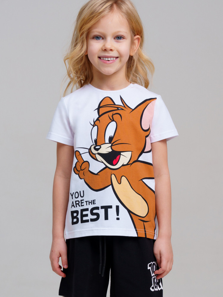 Футболка для девочек | Play & Joy | PlayToday