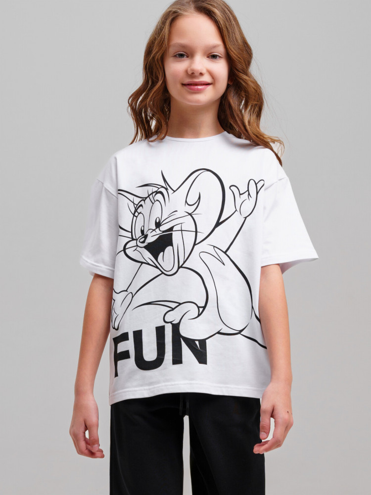 Футболка для девочек | Play & Joy | PlayToday