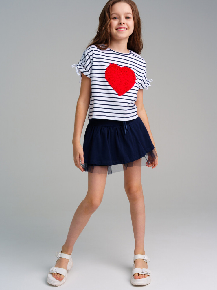 Юбка-шорты для девочек | Sea Style | PlayToday