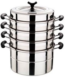 Мантоварка 4-уровня (9,5 л, диаметр 30 см) | Mayer & Boch