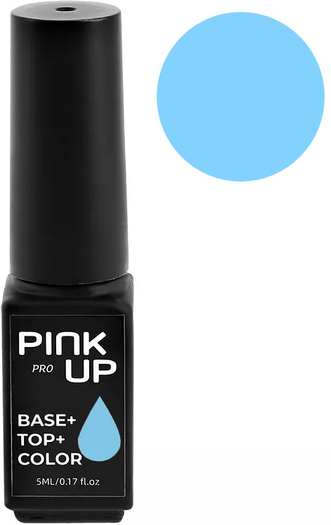 Гель-лак для ногтей «Base, Top, Color», оттенок 17 | PRO | Pink Up