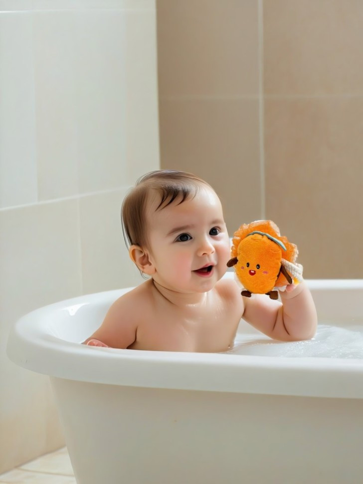 Мочалка-игрушка для душа «Funny carrot» | Toki