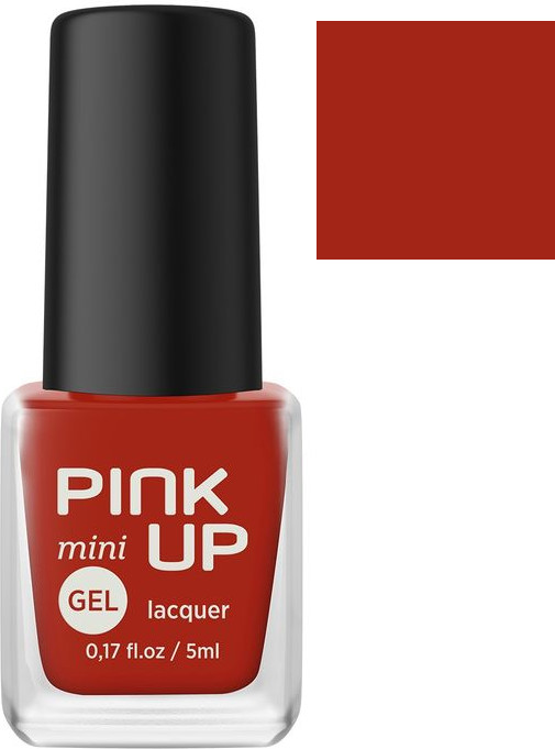 Лак для ногтей с эффектом геля «Mini», оттенок 83 | Gel | Pink Up