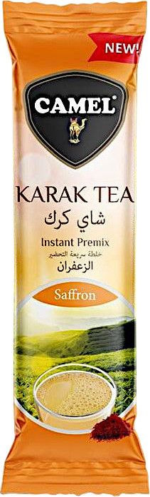 Карак чай растворимый с сахаром «Шафран» | Camel