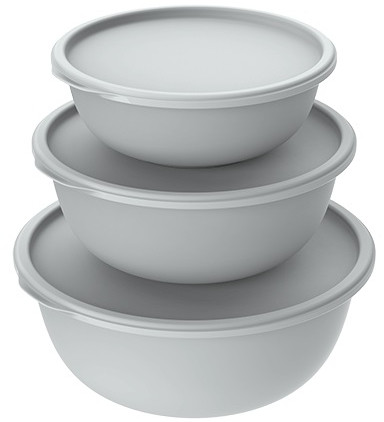 Набор мисок с крышками «Шарм»