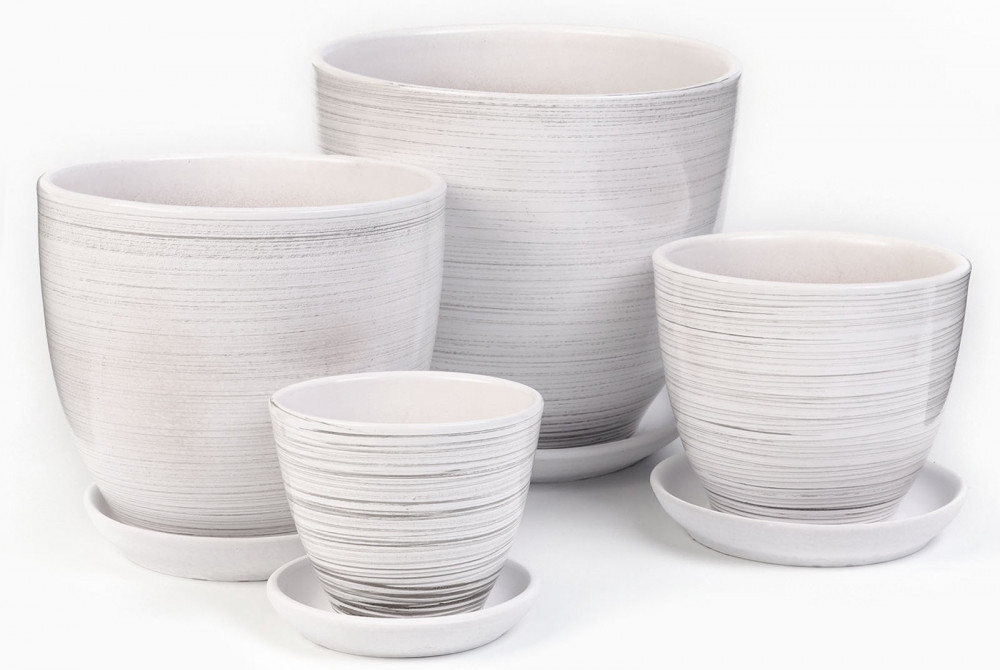 Набор горшков цветочных «День»