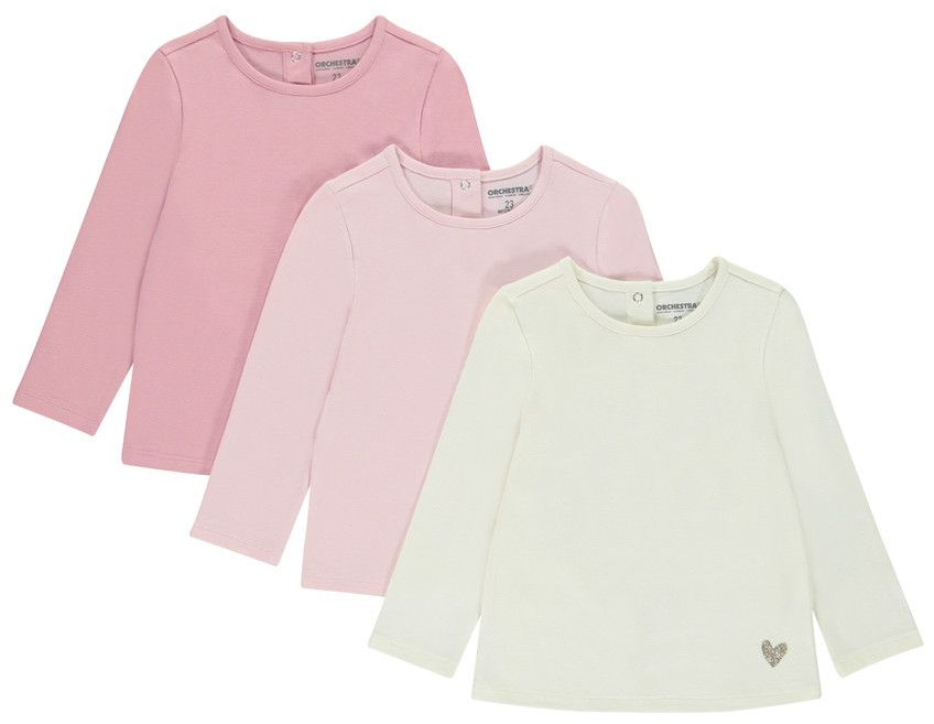 Комплект лонгсливов для девочек | ORCHESTRA