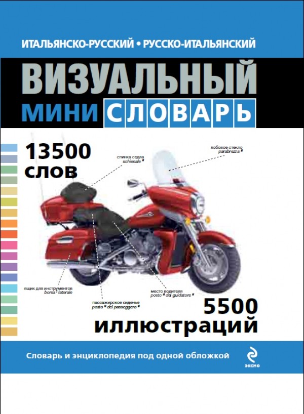 Итальянско-русский, русско-итальянский визуальный мини-словарь | Иллюстрированные словари