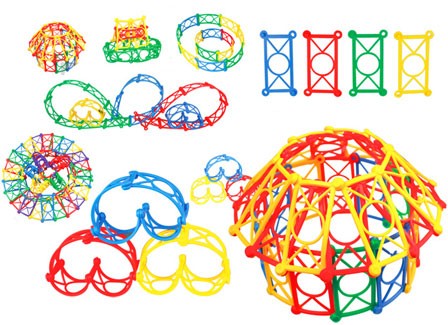 Конструктор пластиковый "Multiform" (300 деталей) | TUKZAR