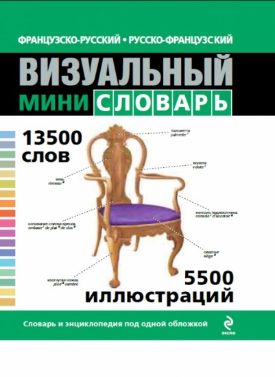 Французско-русский, русско-французский визуальный мини-словарь