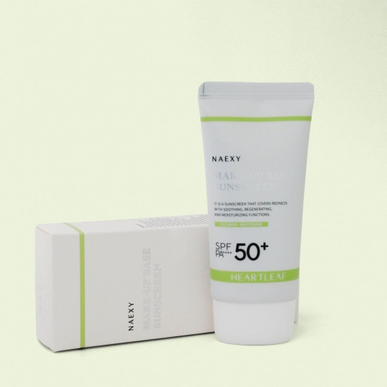 Солнцезащитная основа под макияж «Heartleaf Make-Up Base Sunscreen SPF 50+», оттенок Светло-бежевый