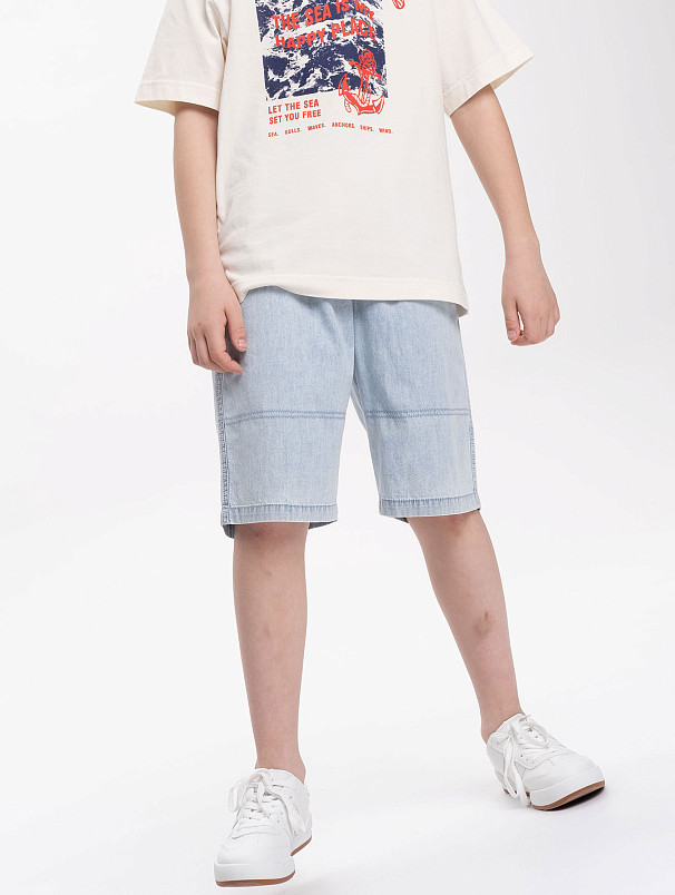 Шорты для мальчиков джинсовые | Pelican