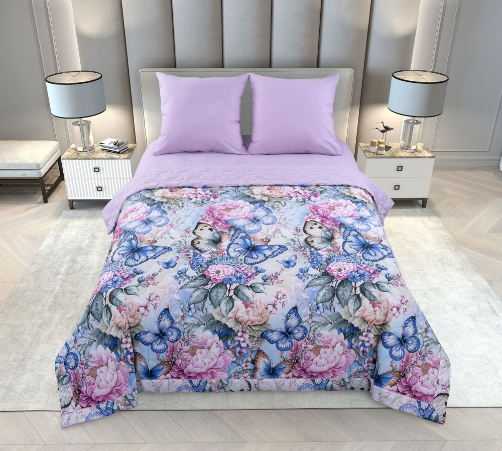 Комплект постельного белья с одеялом «Разноцветье 1» | Разноцветье 1 | Королевское искушение