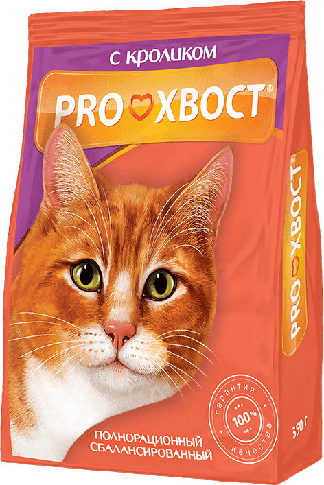 Сухой корм для кошек с кроликом | Proхвост