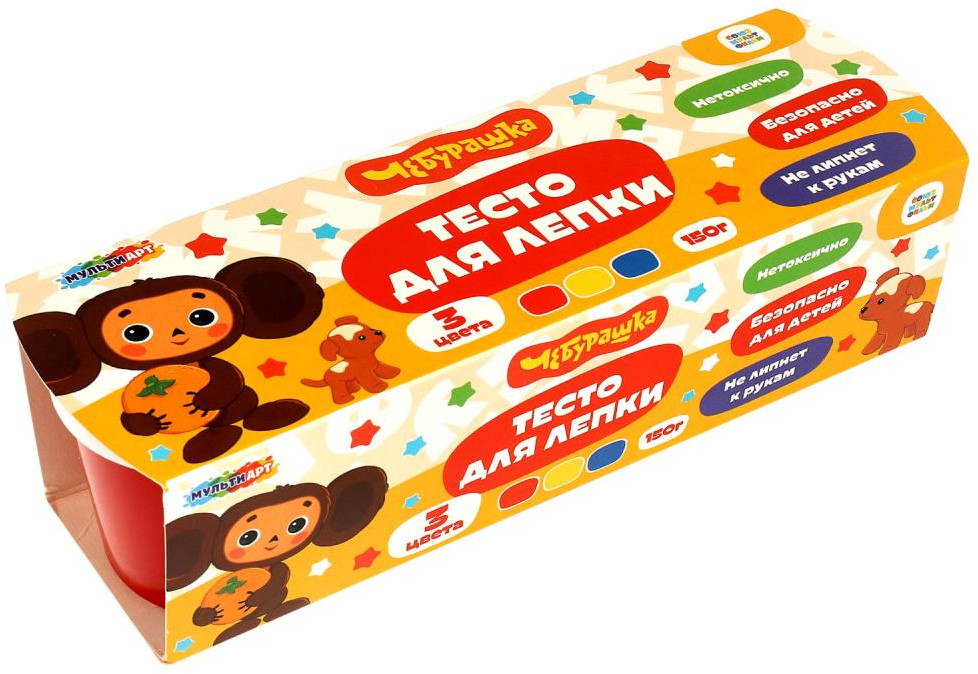 Тесто для лепки «Чебурашка» | Союзмультфильм | Multi Art