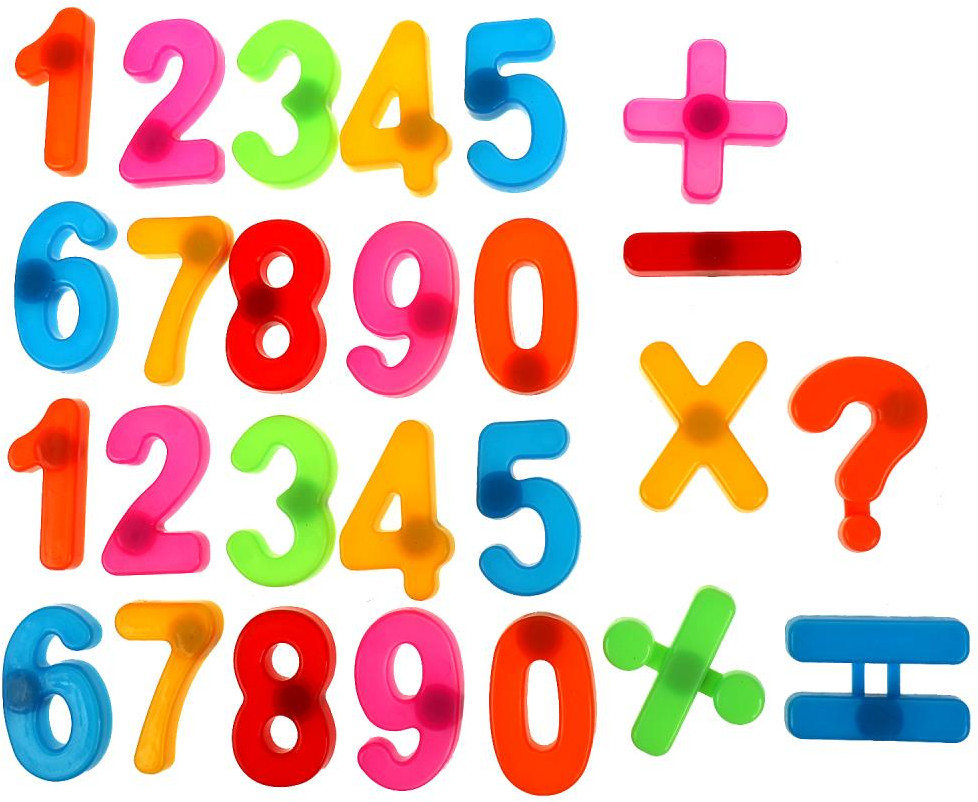 Магнитные цифры «Чебурашка» | Чебурашка | Играем вместе