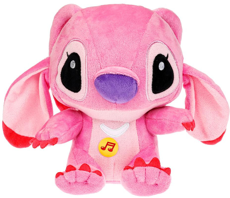 Игрушка мягкая озвученная «Розовый Стич» | Мульти-Пульти