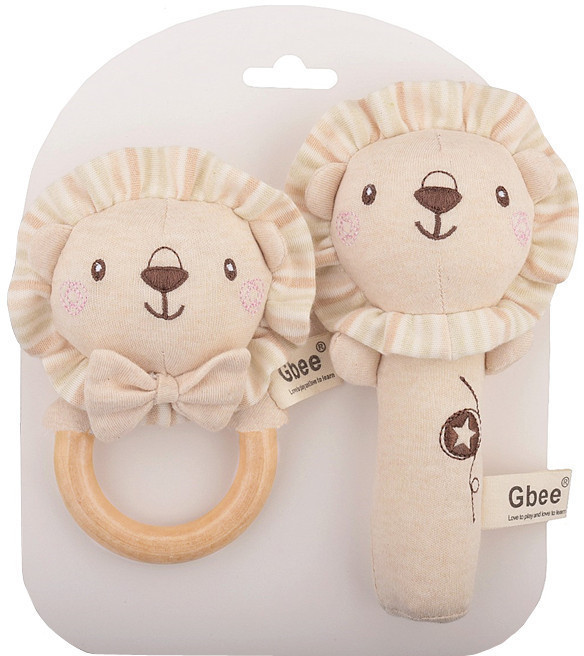 Набор мягких погремушек «Львята» | Gbee