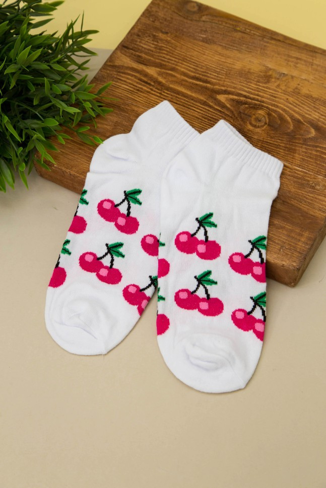 Носки женские "Cherry» | iLikeGift
