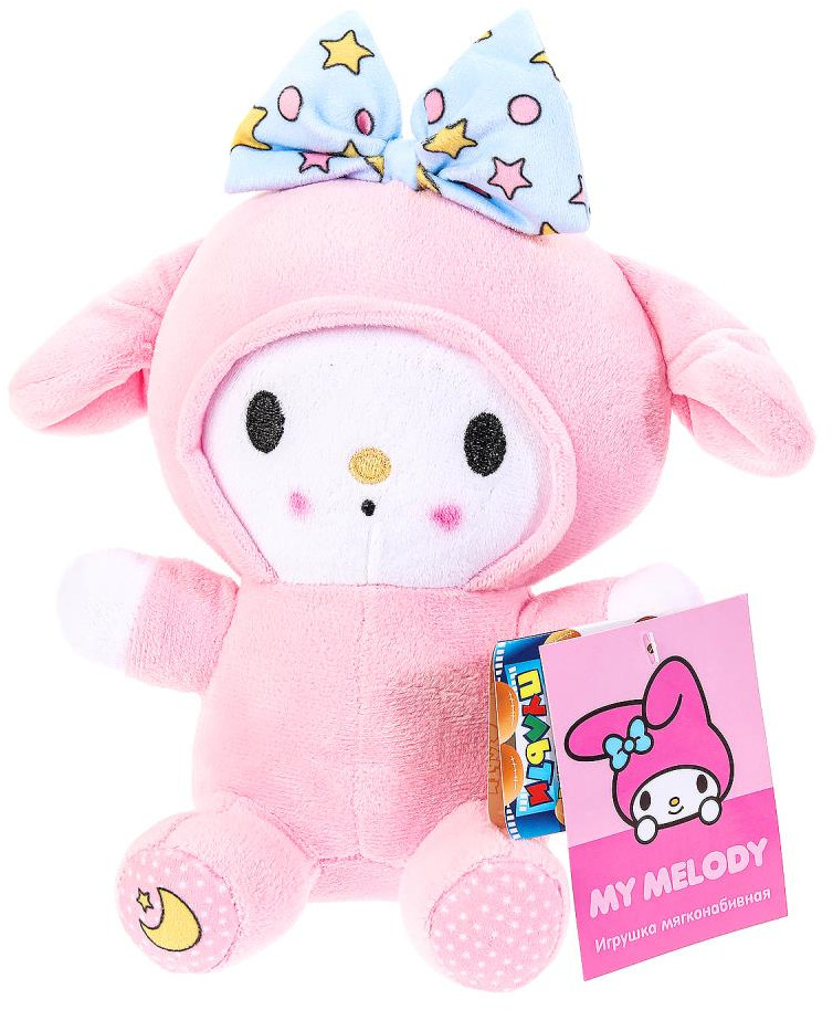 Игрушка мягкая Kuromi San RIO Куроми - мелоди 17см без чипа | Симбат