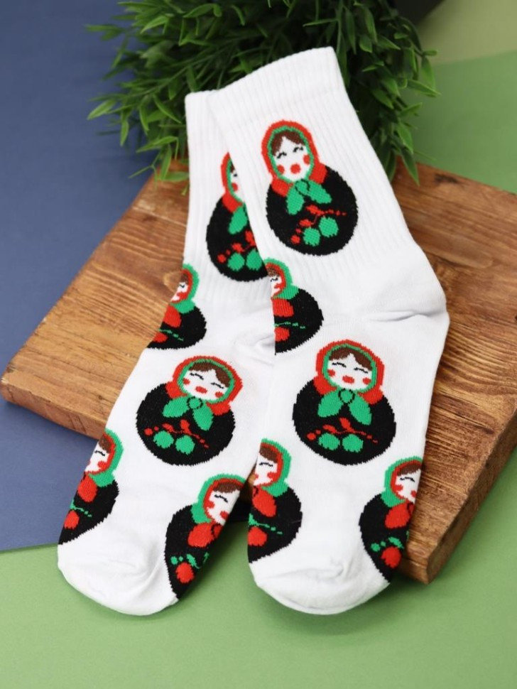 Носки женские «Матрешка» | iLikeGift