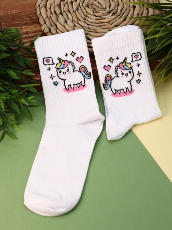 Носки женские «Unicorn» | iLikeGift