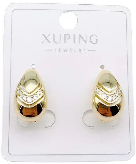 Серьги женские с кристаллом | Xuping Jewelry