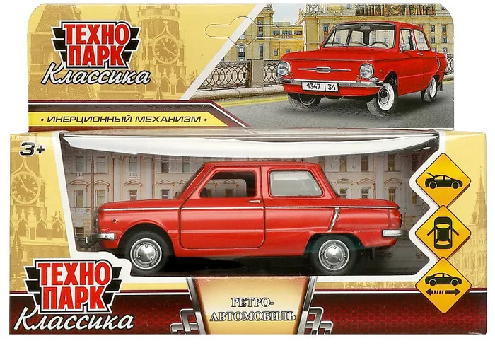 Машина инерционная «Ретроавтомобиль» | Классика | Технопарк