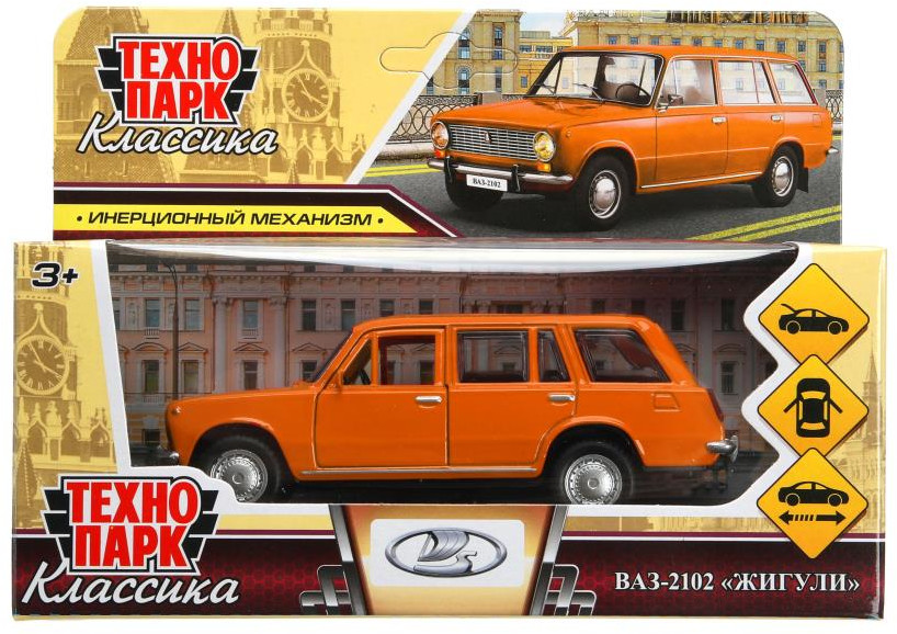 Машина инерционная «ВАЗ-2102. Жигули» | Классика | Технопарк