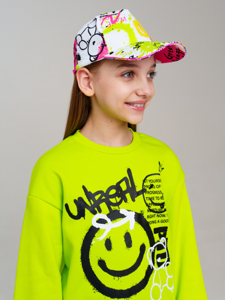 Бейсболка для девочек | Emotion | PlayToday