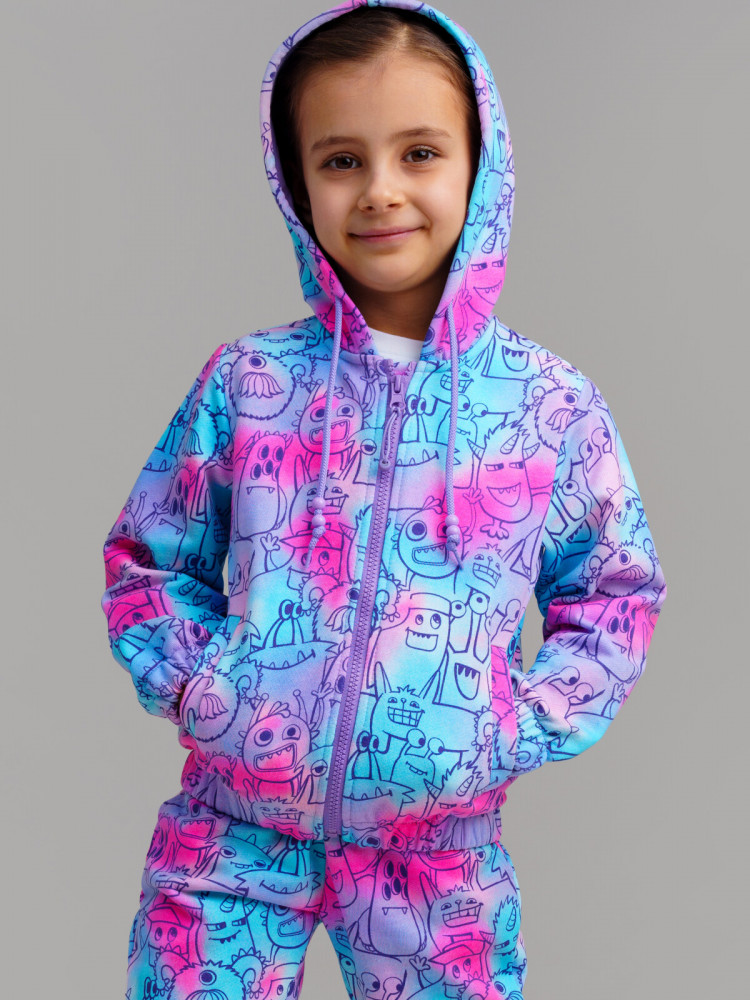 Толстовка для девочек | Monstric | PlayToday