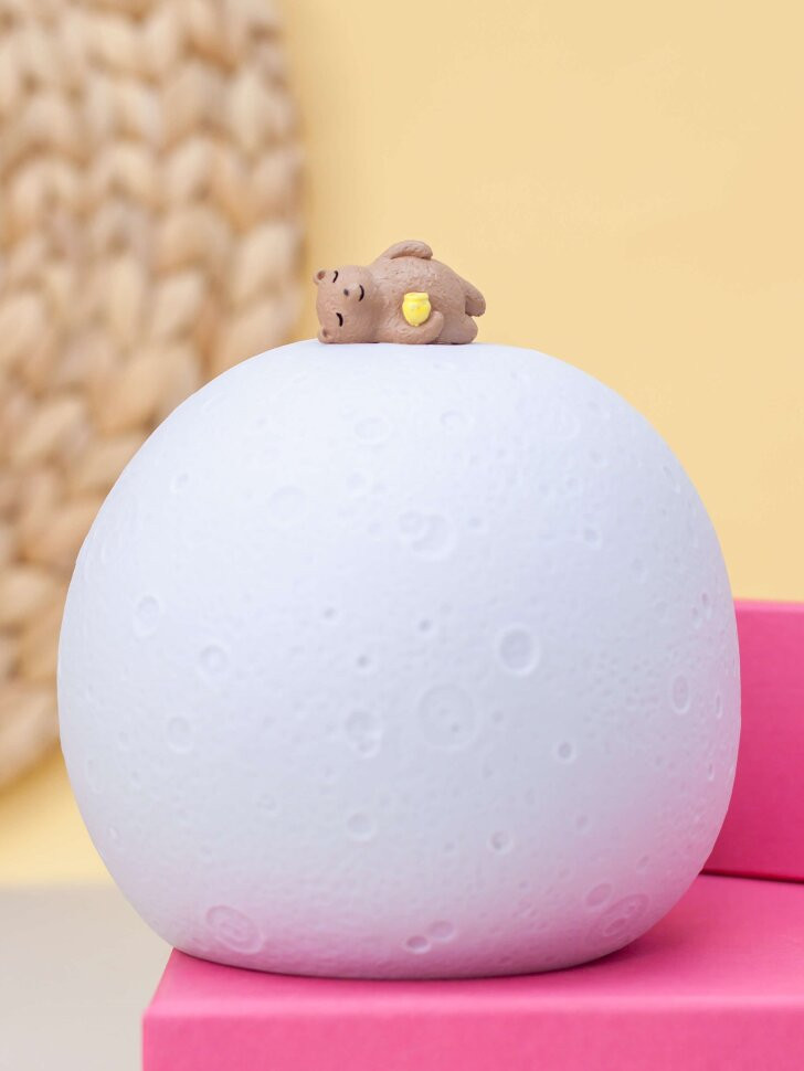 Ночник-антистресс «Lunar bear» | Toki