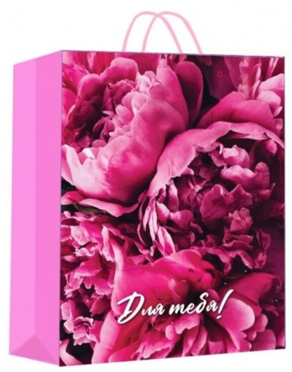 Пакет подарочный «Цветы» | Чудо праздник