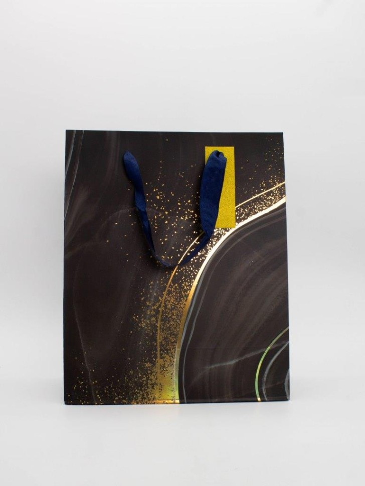 Пакет подарочный «Marble streaks» | Toki