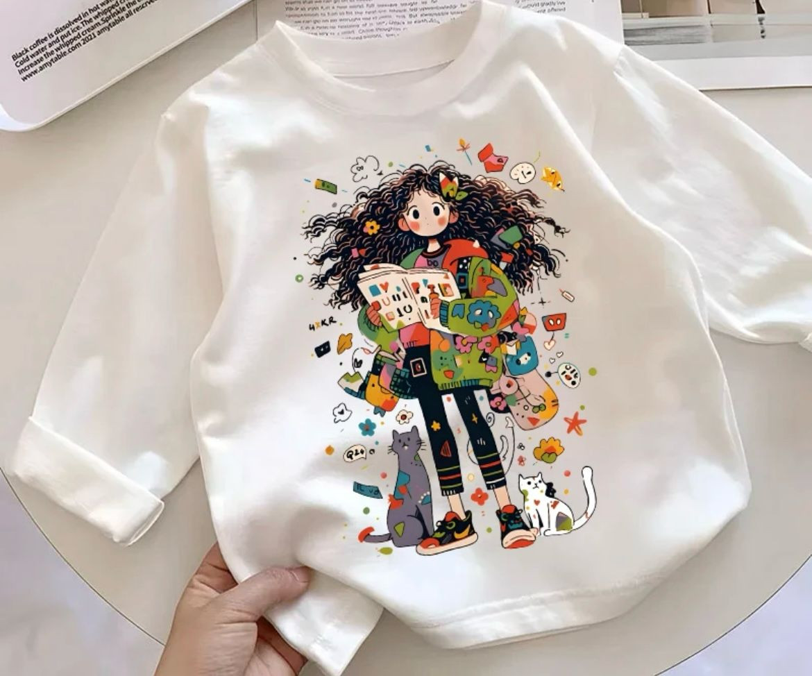 Лонгслив для девочек