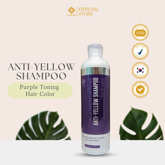 Шампунь против желтизны «Anti Yellow Shampoo» | Elabore