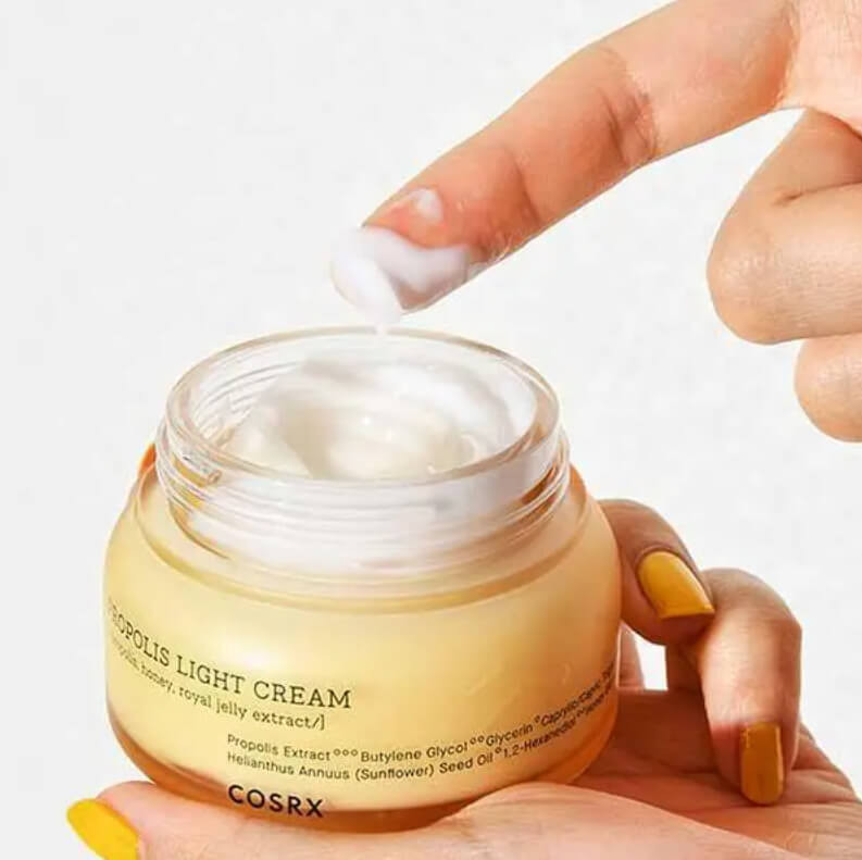 Увлажняющий крем для лица с высоким содержанием прополиса «Propolis Light Cream» | CosRX