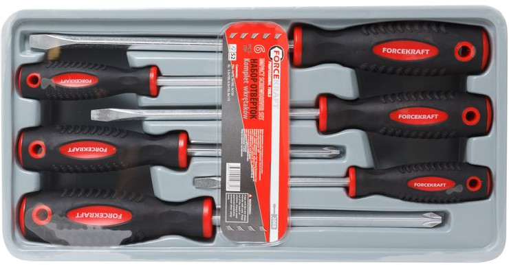 Набор отверток магнитных «Profi» | ForceKraft