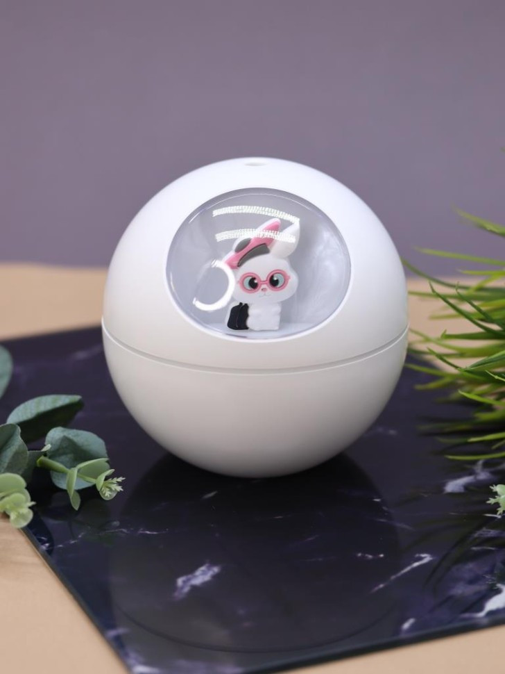 Ночник-увлажнитель воздуха «Bunny in pink glasses» | iLikeGift