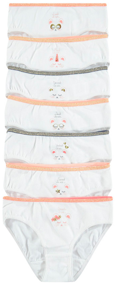 Трусы-слип для девочек комплект | ORCHESTRA