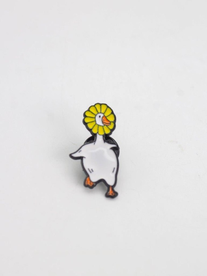 Значок «Flower goose» | iLikeGift