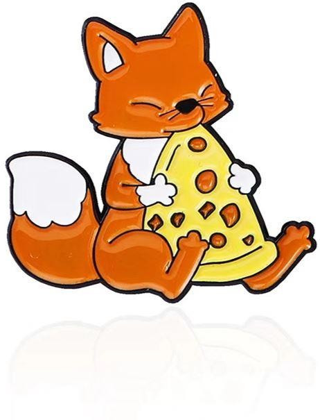 Значок «Gourmet fox» | iLikeGift