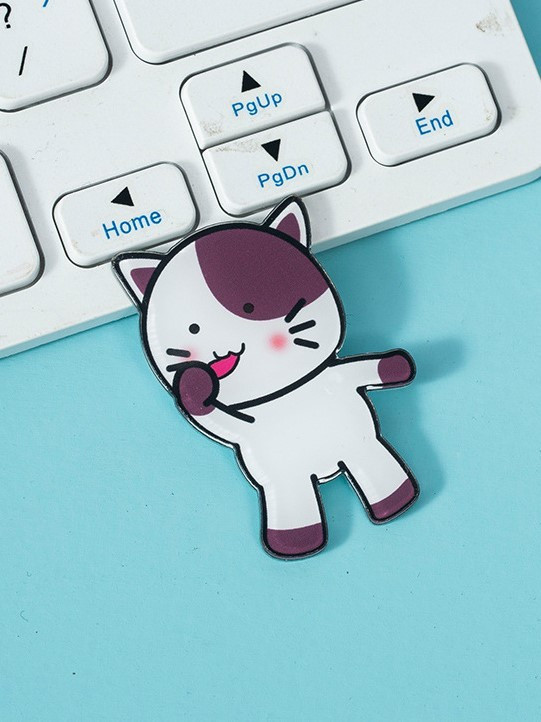 Значок «Neat cat dark» | iLikeGift