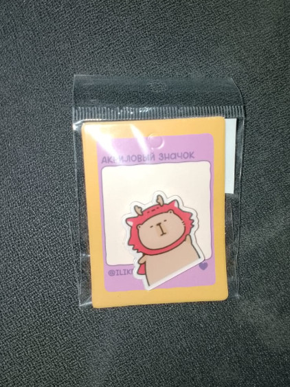 Значок «Capybara in a Hat» | iLikeGift