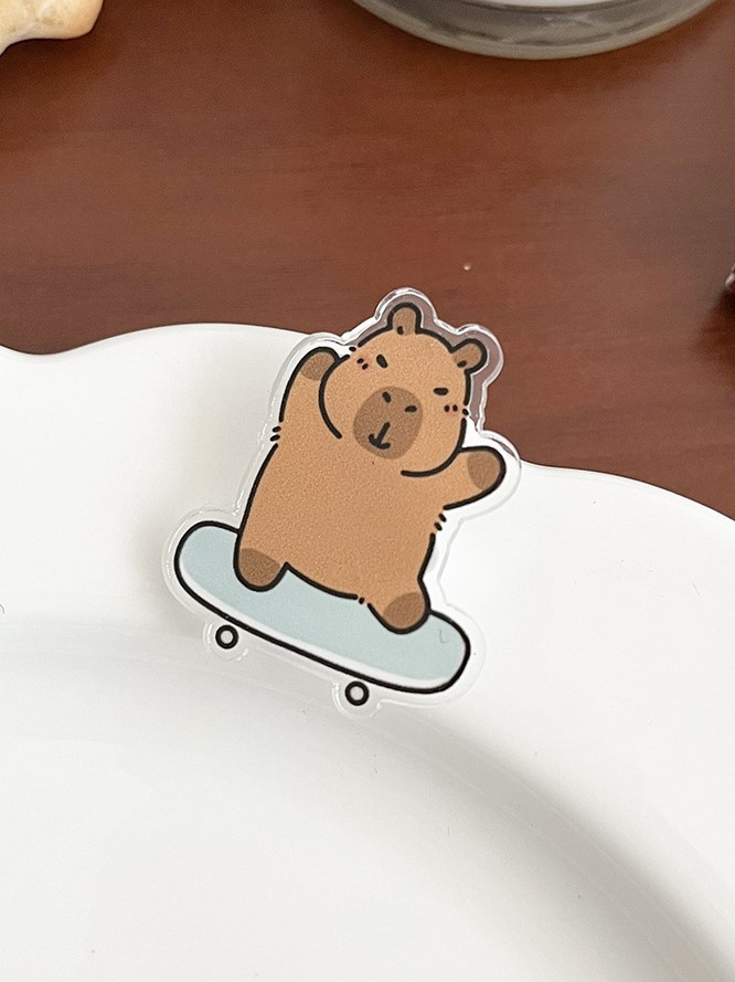 Значок «Capybara Skater» | iLikeGift