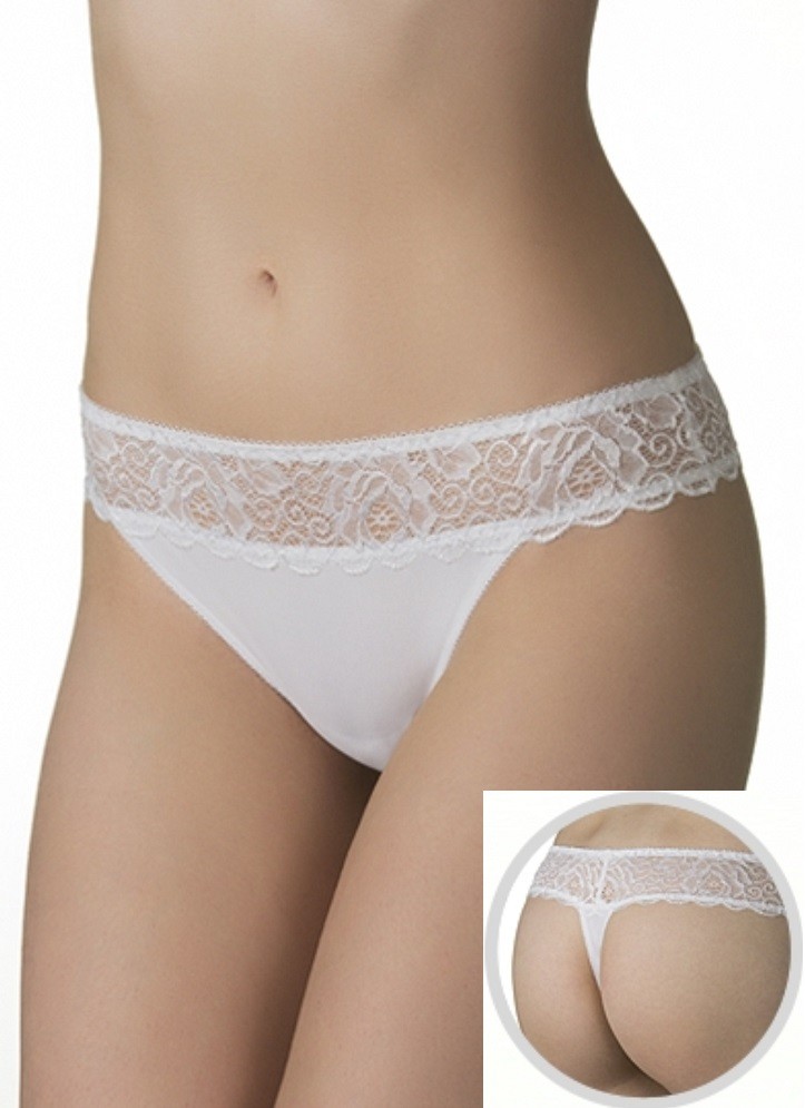 Трусы-стринг "Classica" (арт. 26328, розовый коралл) | Силуэт (классика) | Milavitsa