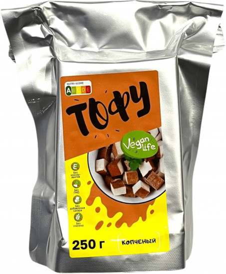 Соевый сыр тофу копченый