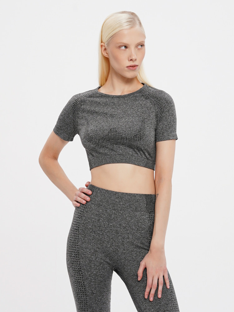 Кроп-топ женский спортивный | ТВОЕ