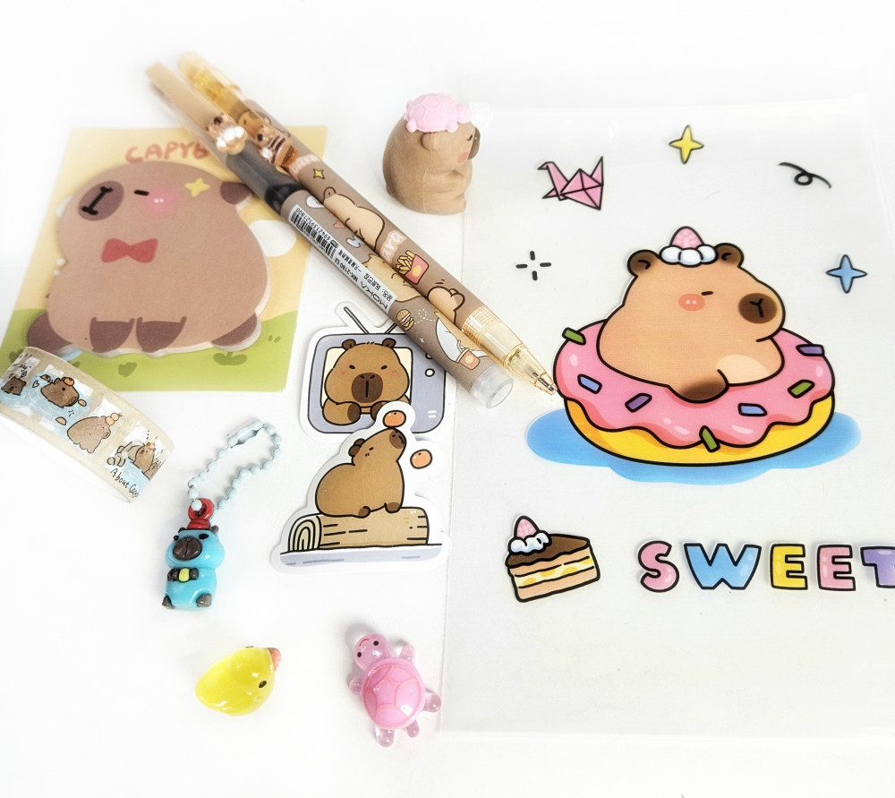 Набор канцелярский «Капибара-11» | Carrero Kids