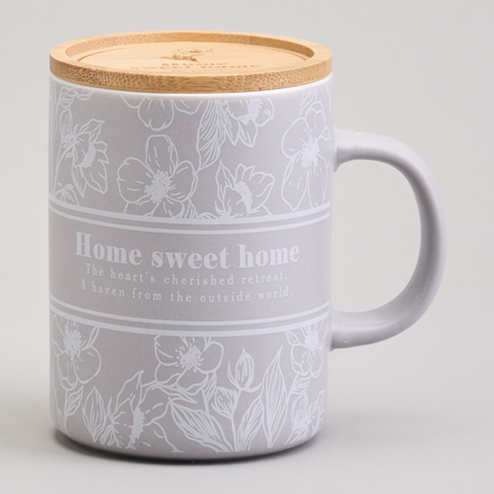Кружка с крышкой «Sweet home» | Sweet home | Lefard